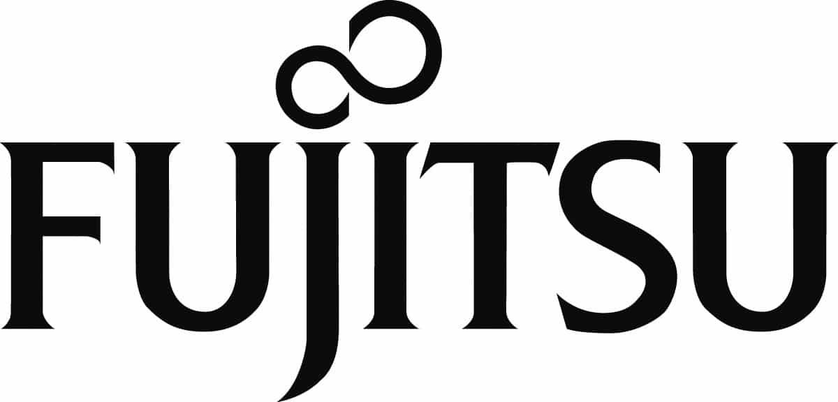 Fujitsu Logo black