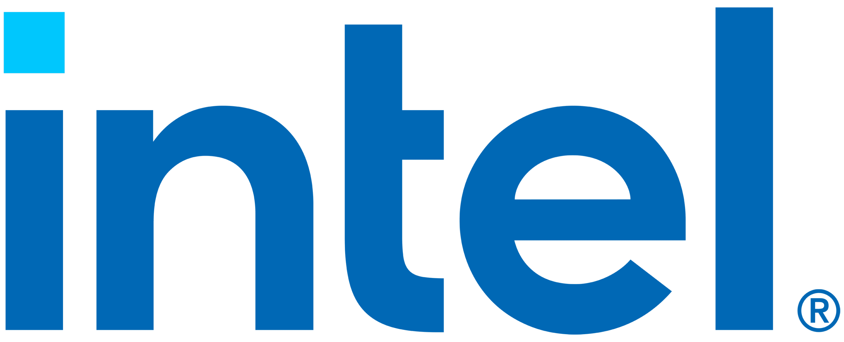 Intel logo classicblue